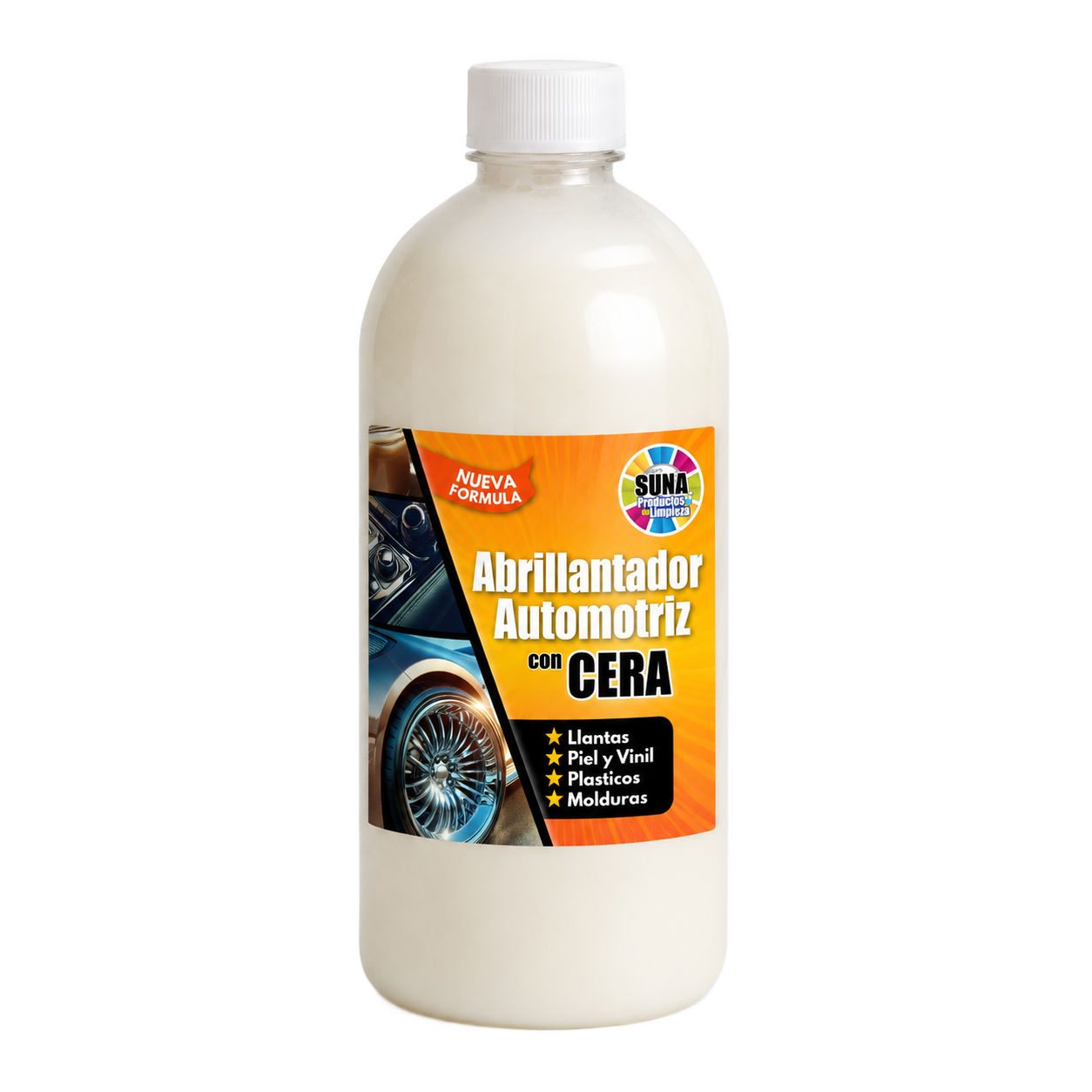 Abrillantador de Cera Automotriz — 1 L