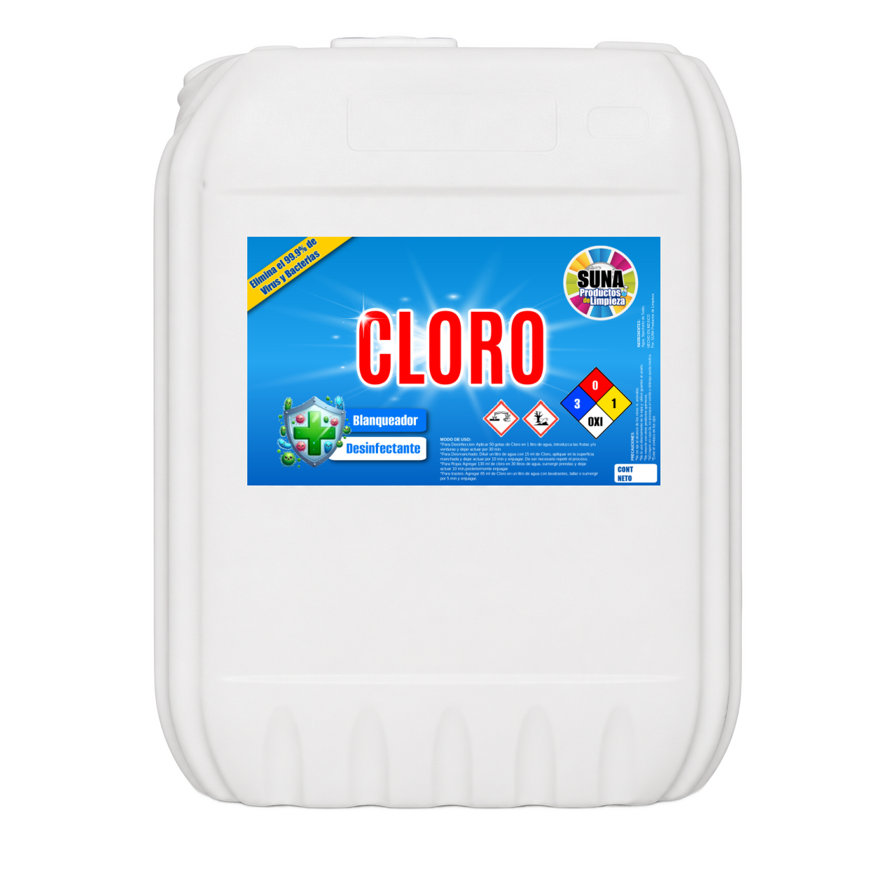 Cloro SUNA — 20 L
