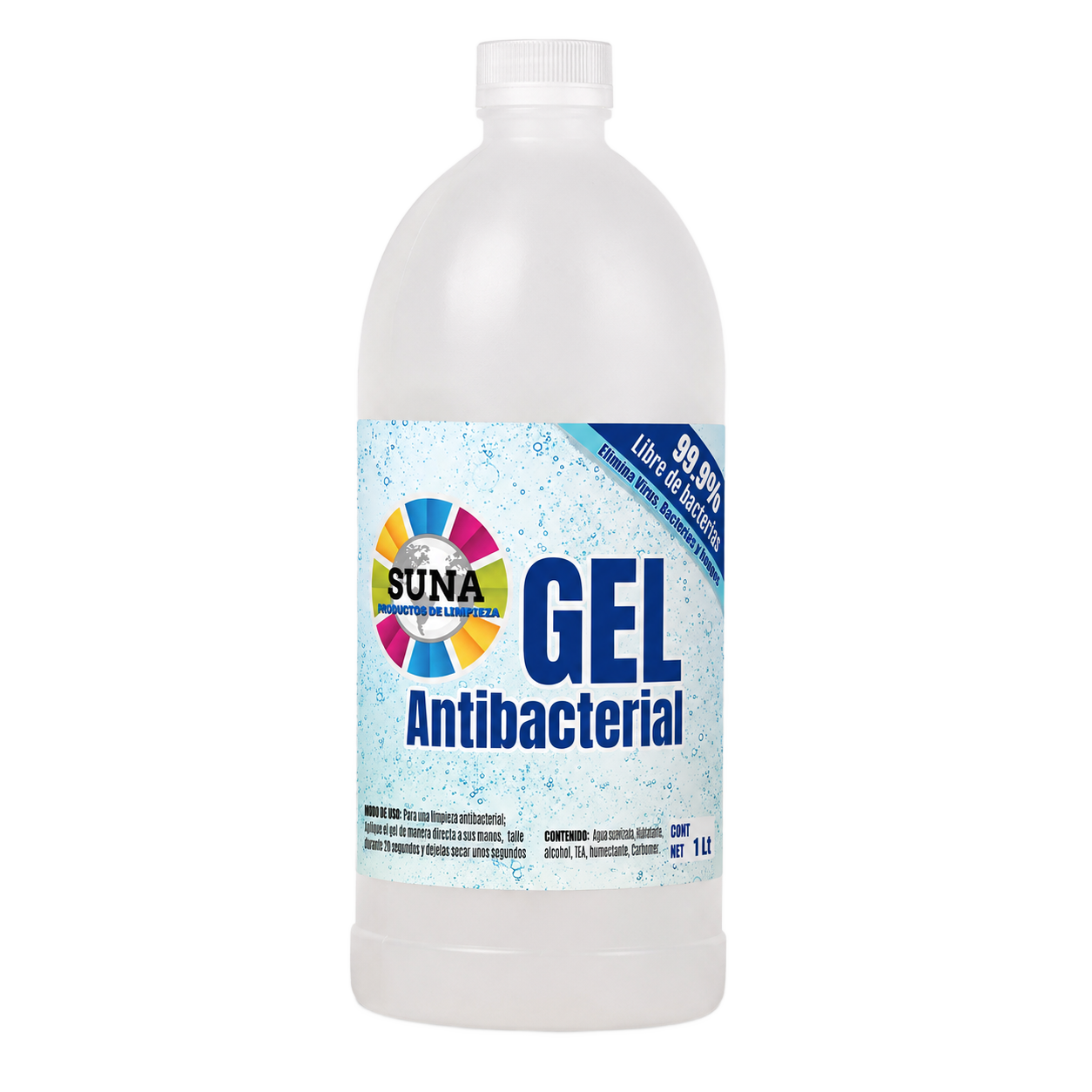 Gel Antibacterial SUNA — 1 L