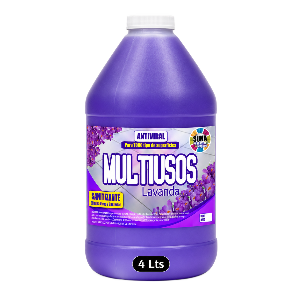 Multiusos Antiviral Lavanda — 4 L