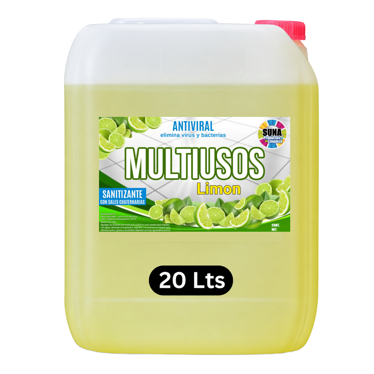 Multiusos Antiviral Limón — 20 L