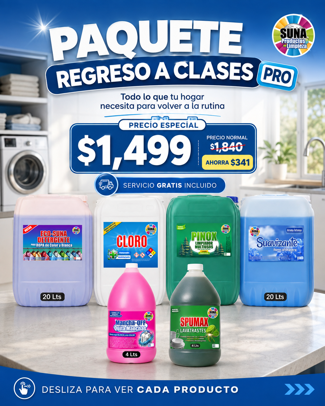 Paquete Regreso a clases PRO