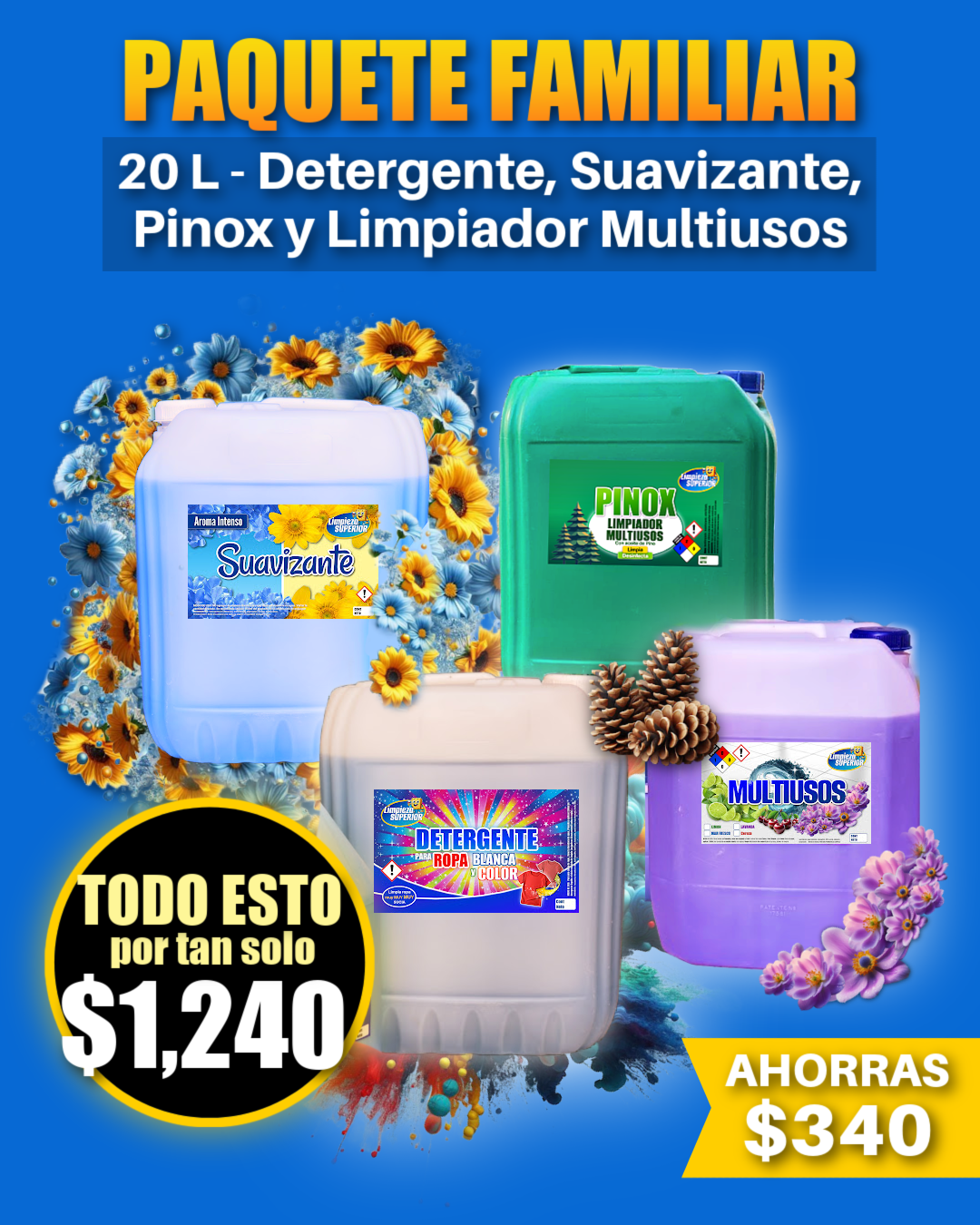Paquete Familiar SUNA