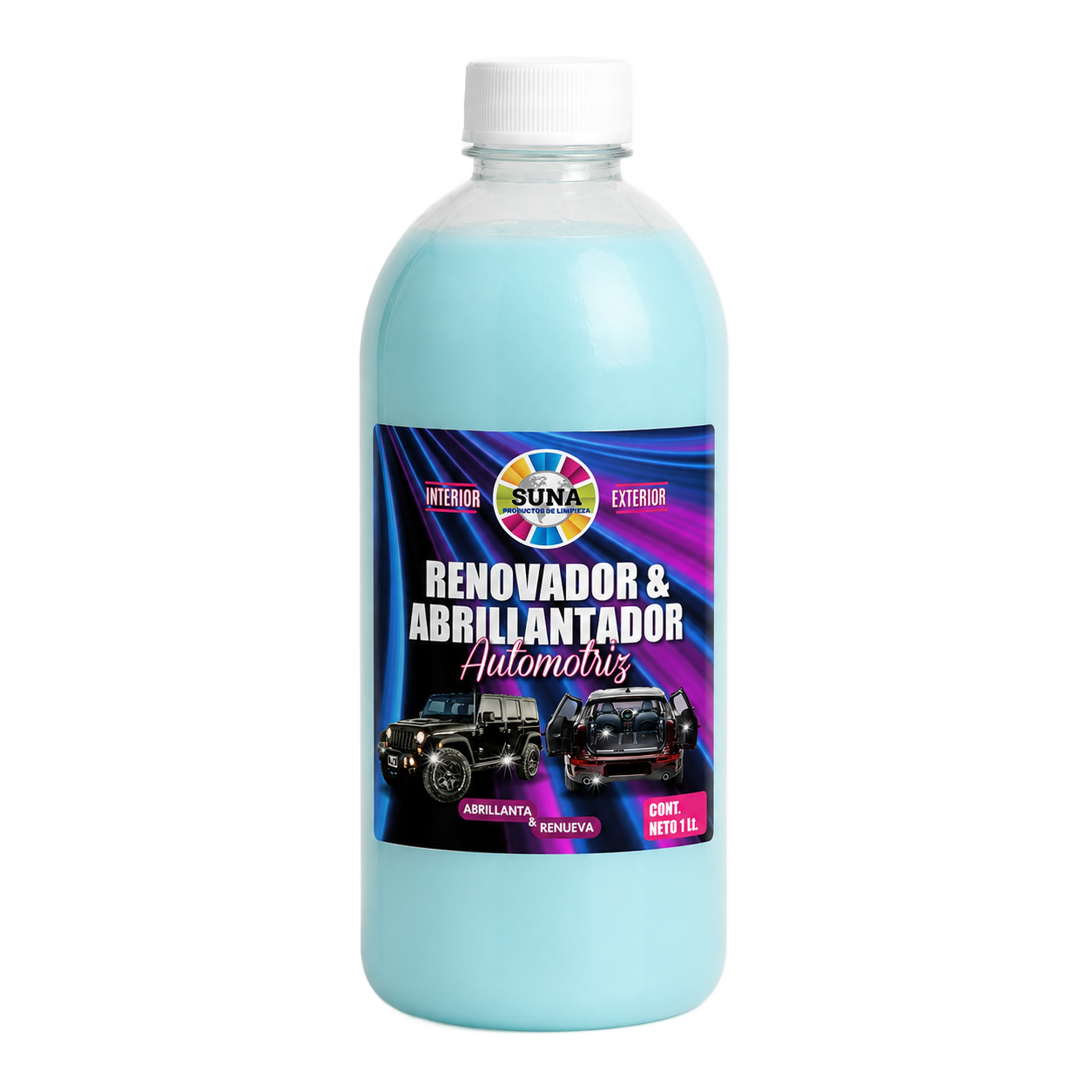 Renovador y Brillo Automotriz — 1 L