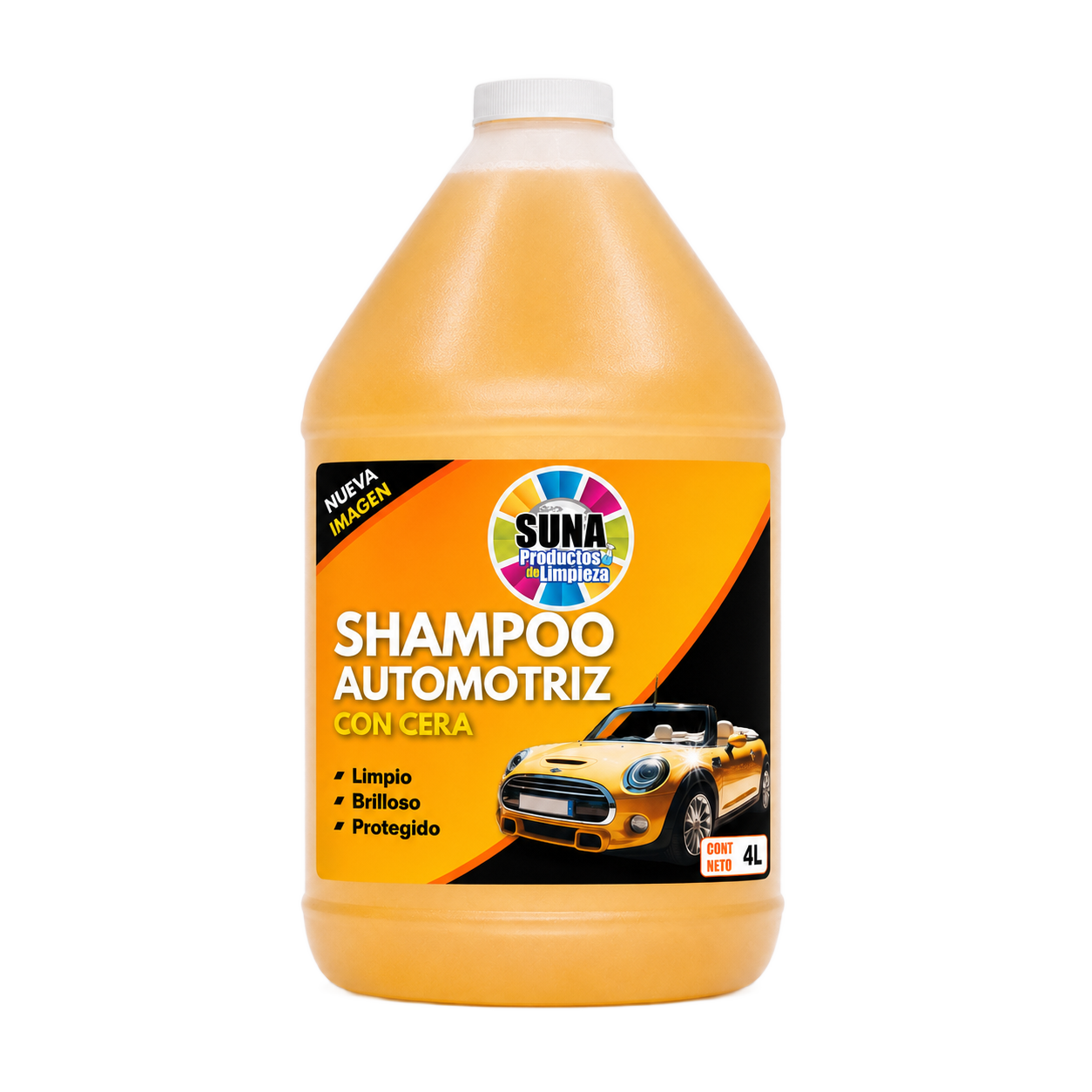 Shampoo Automotriz — 4 L