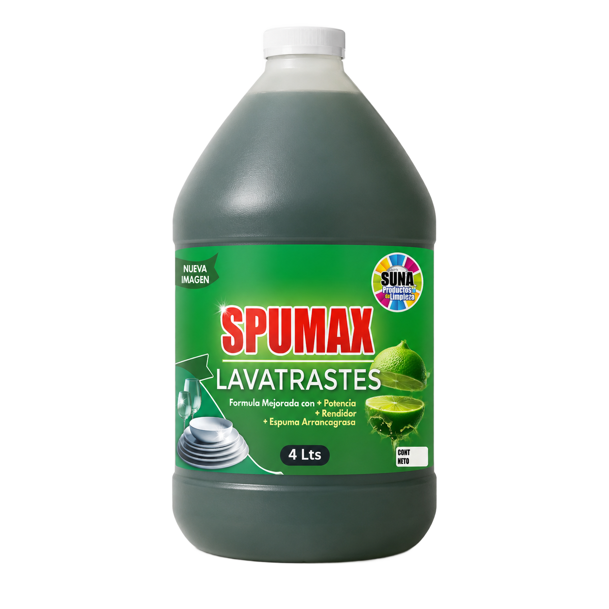SPUMAX Lavatrastes — 4 L
